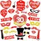 Valentines Day Photo Booth Props, Valentines Day Photo Props | Valentines Day Decor, Valentines Props for Photography, Valentines Decorations